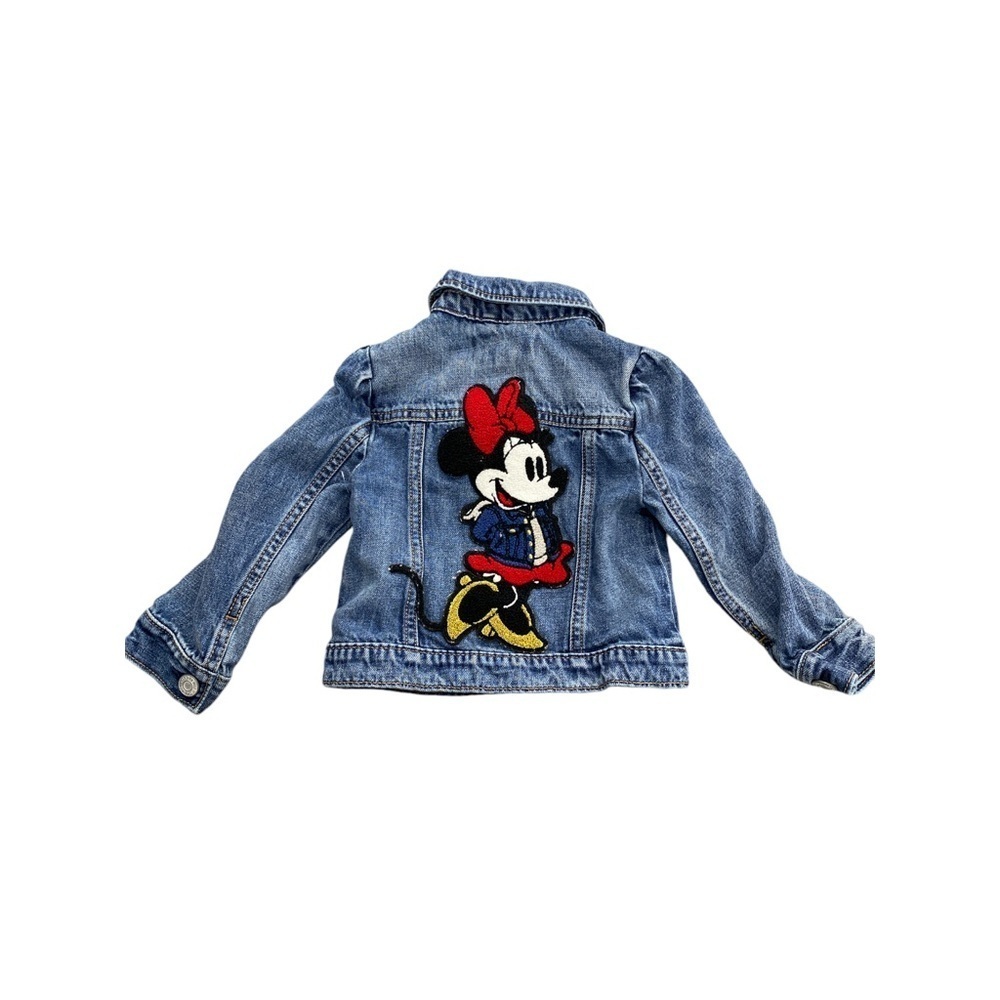 Baby Gap Disney jean jacket minnie‎ mouse size 2 years toddler